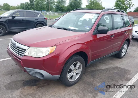 2010 Subaru Forester 2.5X из США, поврежденный, VIN JF2SH6BCXAG764752